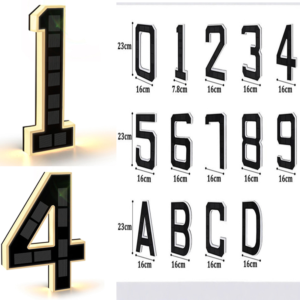 Smart Garden Solar - Solar House Number Lights House Sign