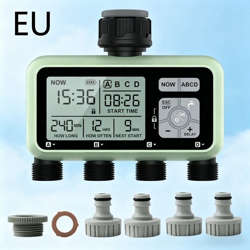 Smart Garden Kitchen - Digital Garden Watering Timer 4 Outlets