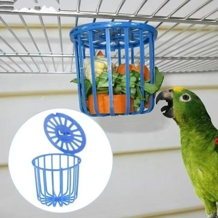 Cute Parrot Feeder Hanging Bas - Smart Garden Kitchen ulasan dan harga