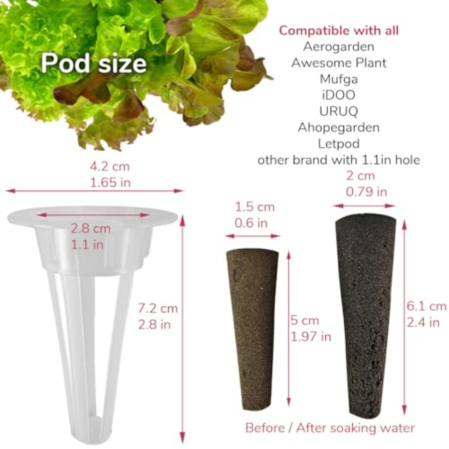 20-pod Seed Kit Lettuce Salad  - Aerogarden Seed Pod ulasan dan harga