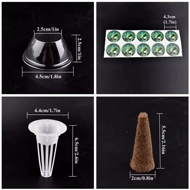12Pcs Planting Basket Grow Spo - Aerogarden Seed Pod ulasan dan harga