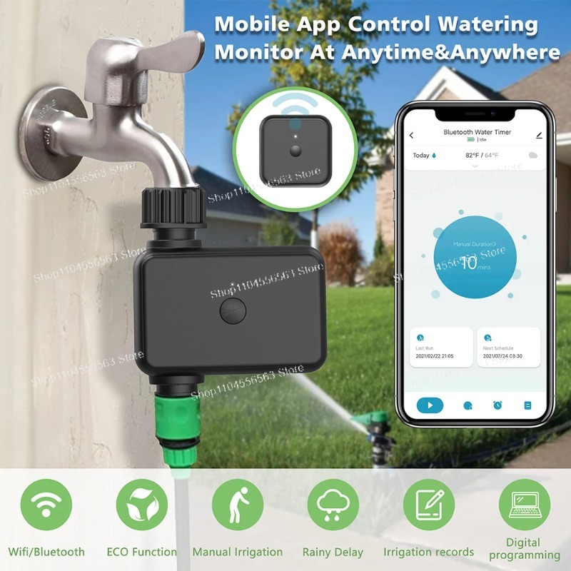 Smart WiFi Garden Watering Tim - Smart Garden Water ulasan dan harga