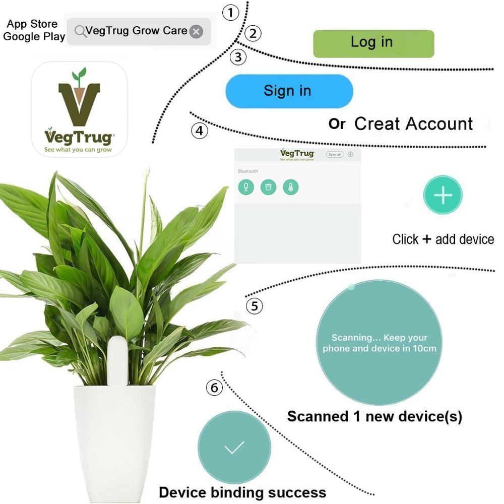 HHCC Flower Monitor Flora Gard - Smart Garden Water ulasan dan harga