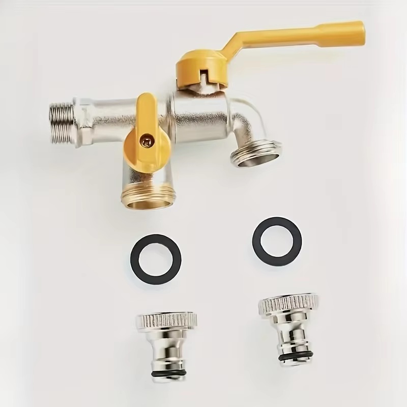 Double outlet garden hose fauc - Smart Garden Water ulasan dan harga
