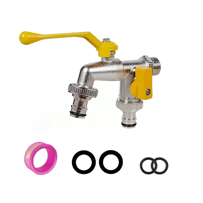 Double outlet garden hose fauc - Smart Garden Water ulasan dan harga