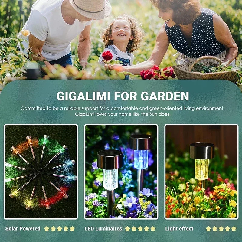 Solar Outdoor Lights Garden La - Smart Garden Solar ulasan dan harga