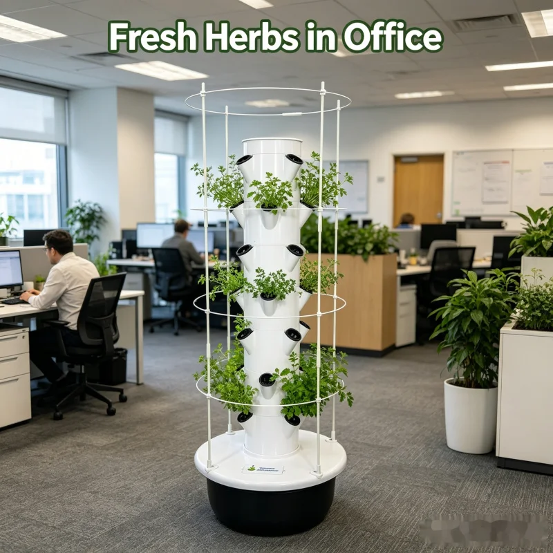 Smart Vertical Hydroponic Towe - Smart Garden System ulasan dan harga