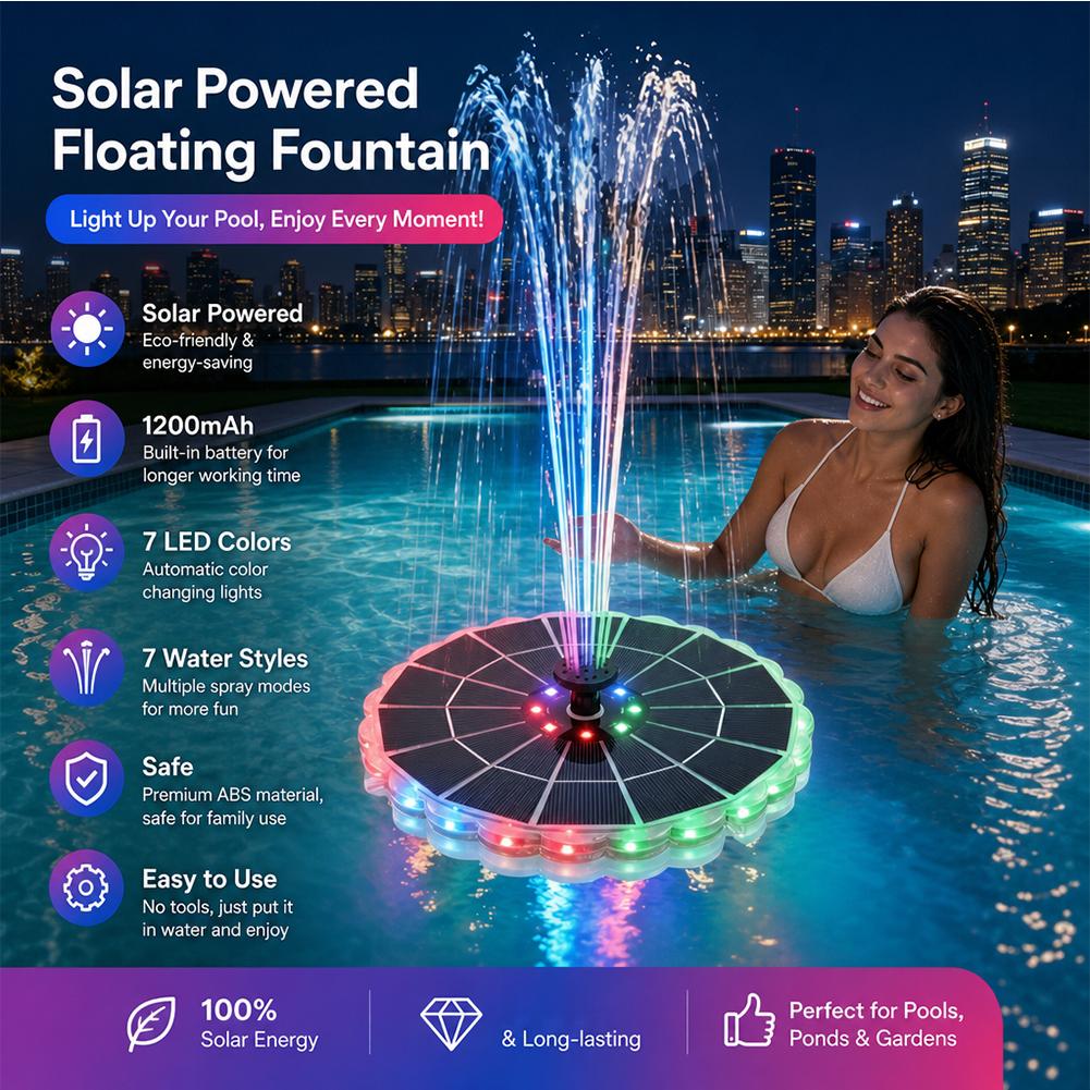 3.5W Outdoor Solar Fountain Pu - Smart Garden Solar ulasan dan harga
