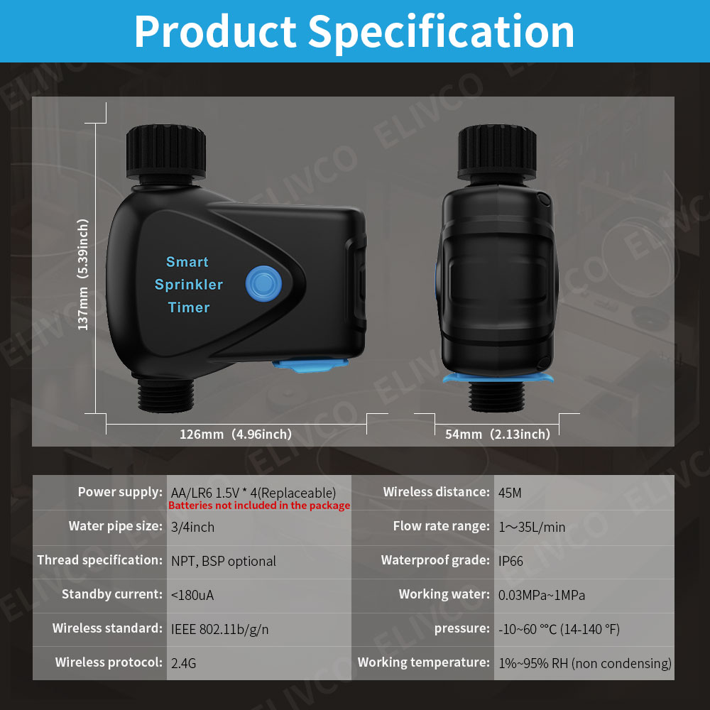 Tuya WiFi Smart Water Device w - Smart Garden Water ulasan dan harga