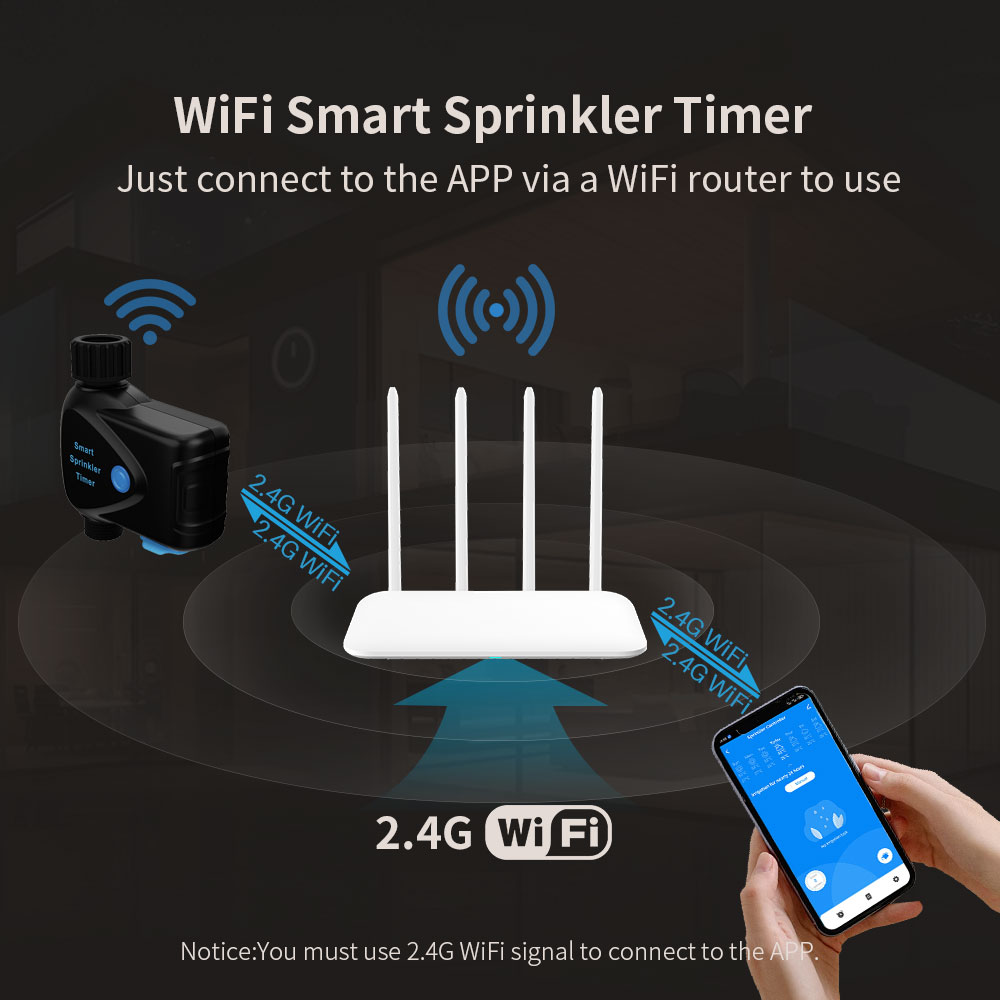 Tuya WiFi Smart Water Device w - Smart Garden Water ulasan dan harga