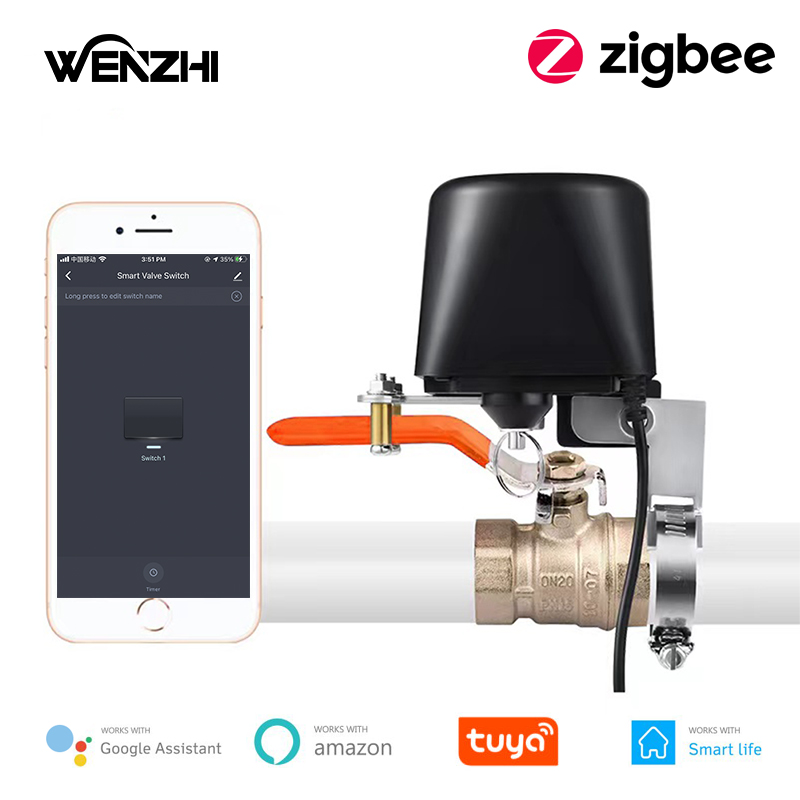 ZigBee Water/Gas Valve Remote  - Smart Garden Water ulasan dan harga