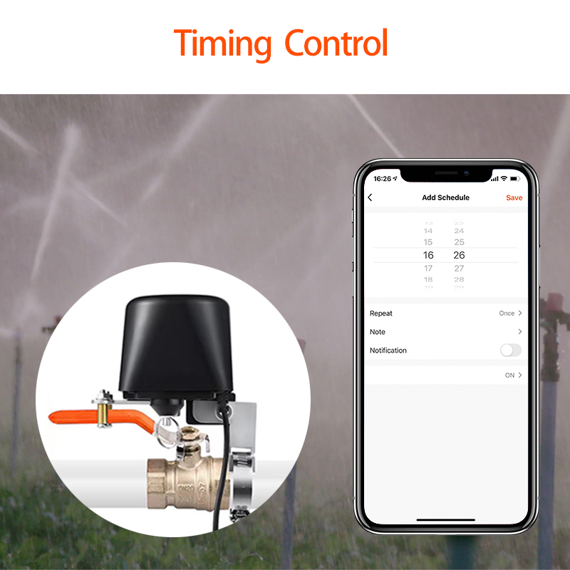 ZigBee Water/Gas Valve Remote  - Smart Garden Water ulasan dan harga