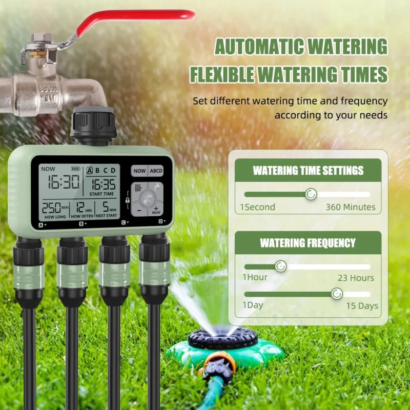 Digital Garden Watering Timer  - Smart Garden Kitchen ulasan dan harga