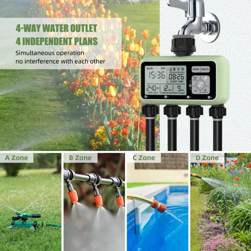 Digital Garden Watering Timer  - Smart Garden Kitchen ulasan dan harga